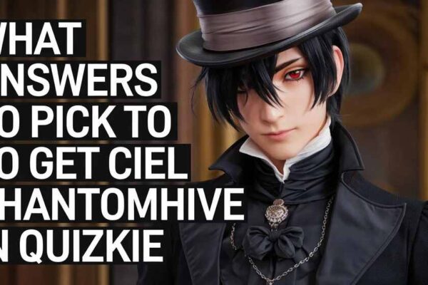 what answers to pick to get ciel phantomhive