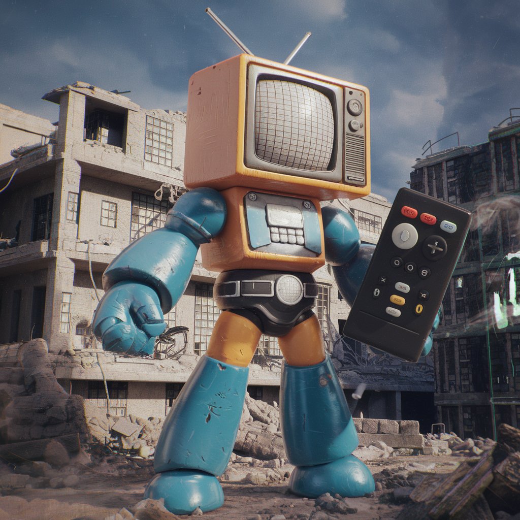 3D Model Full Body Titan TV Man 3.0 Fanmade