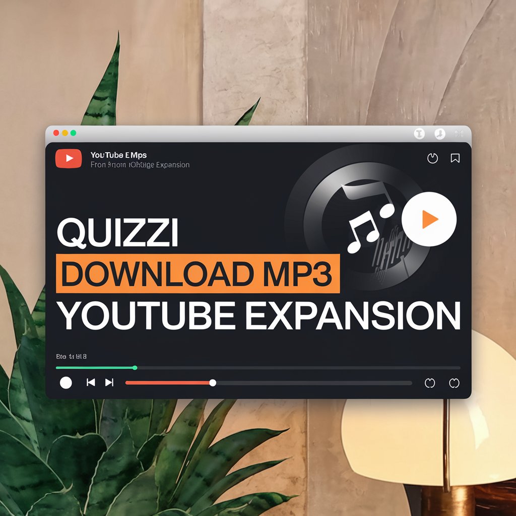 qiuzzizdownload mp3 from youtube extension