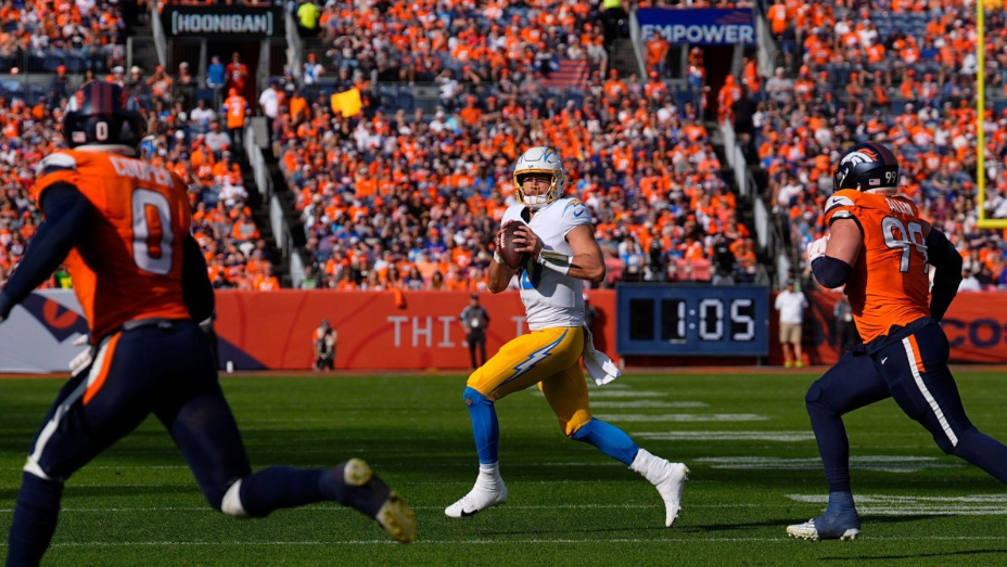 chargers vs denver broncos match player stats​